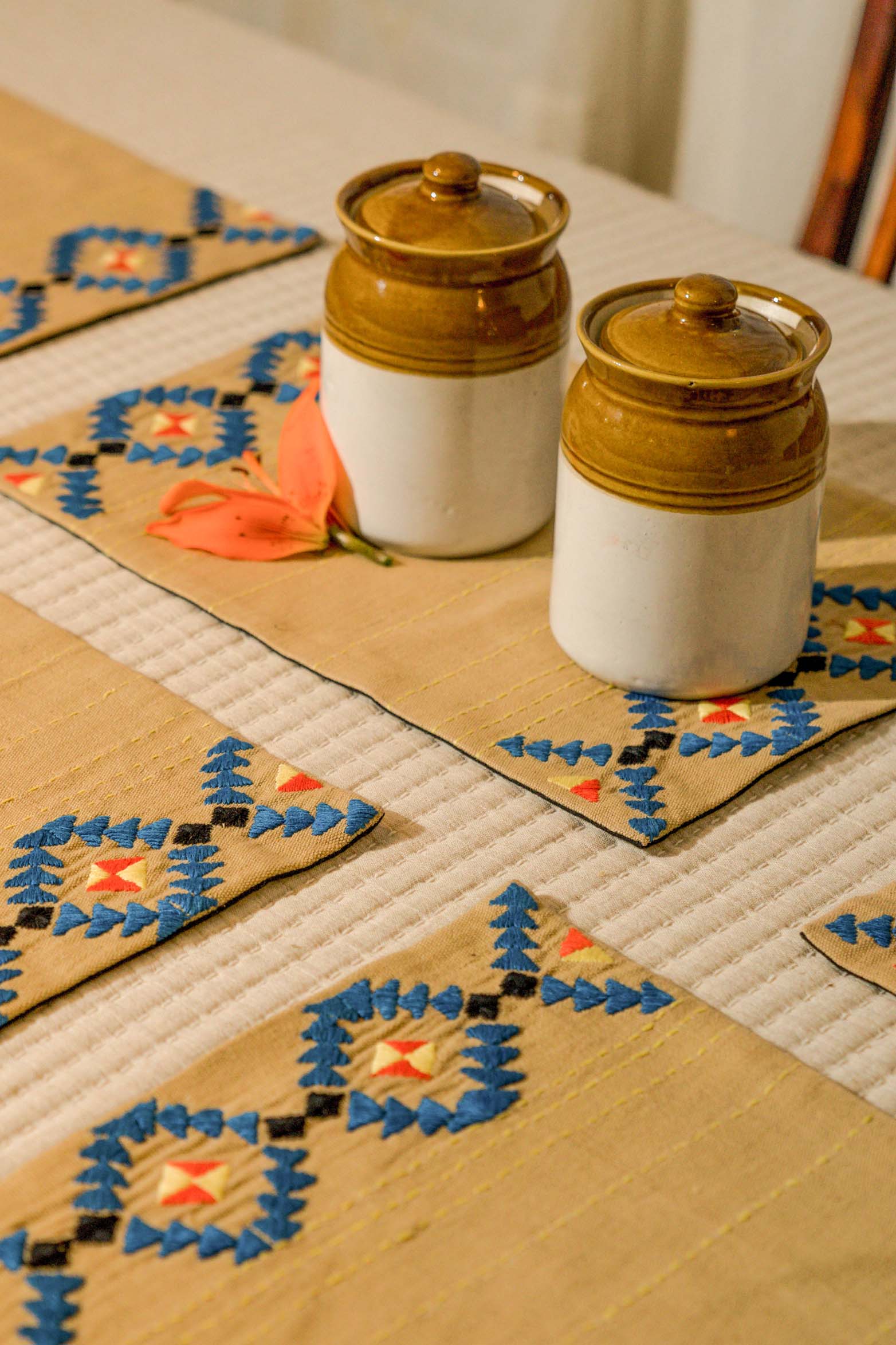 Handmade Table Mat Set