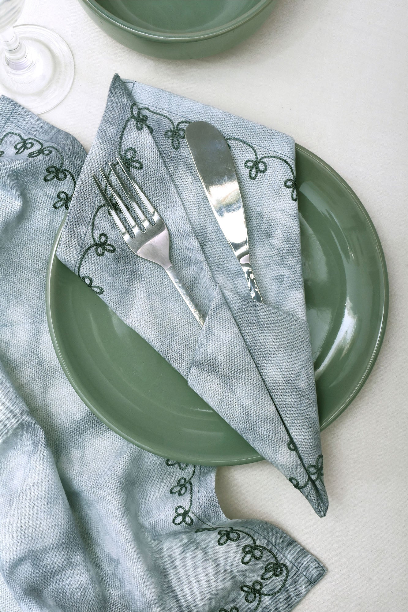 Misty Handwoven Napkins - Set of 2 pc