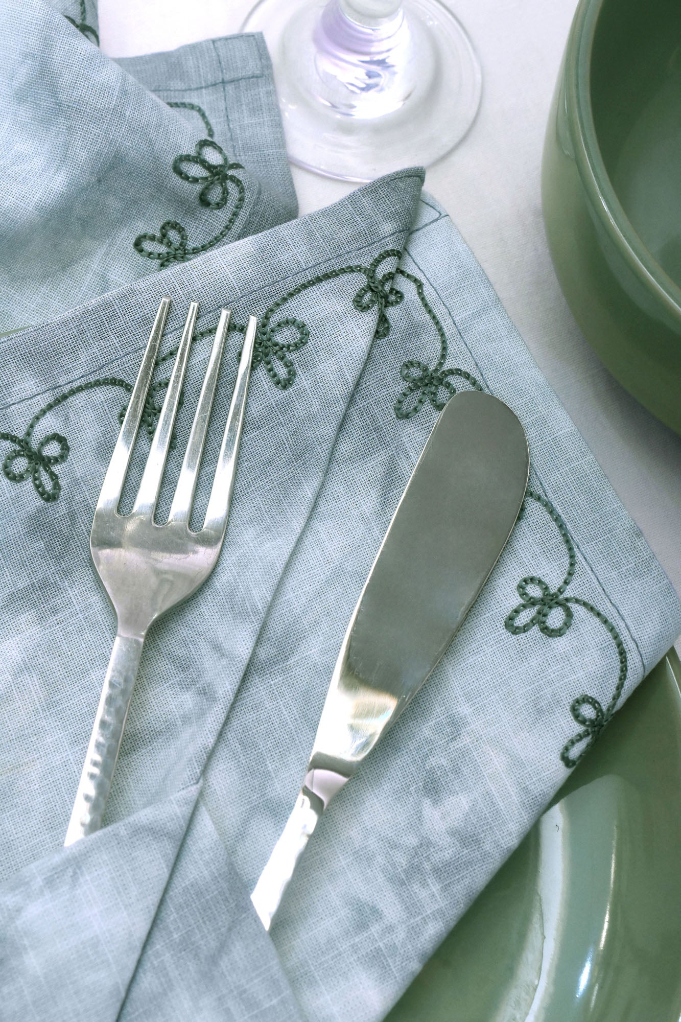 Misty Handwoven Napkins - Set of 2 pc