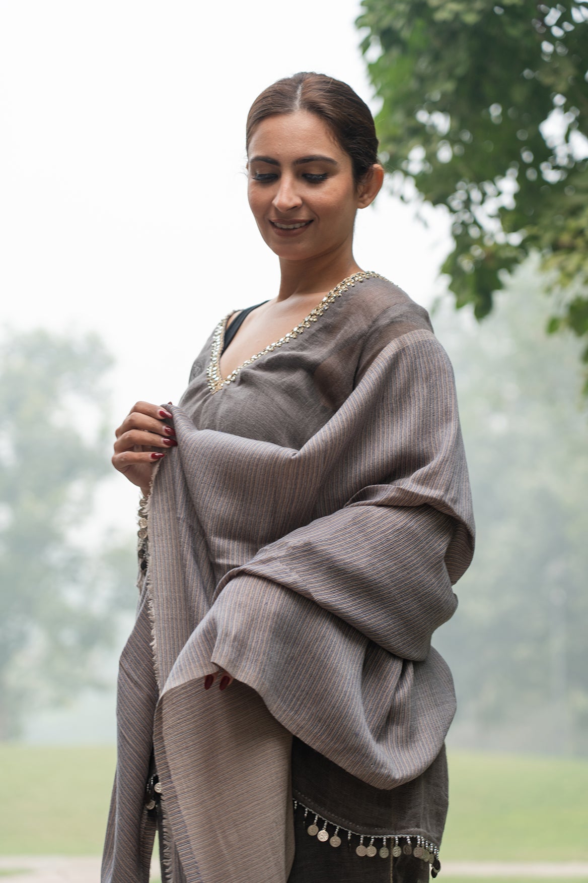 Avar Fine Wool Cashmere Shawl