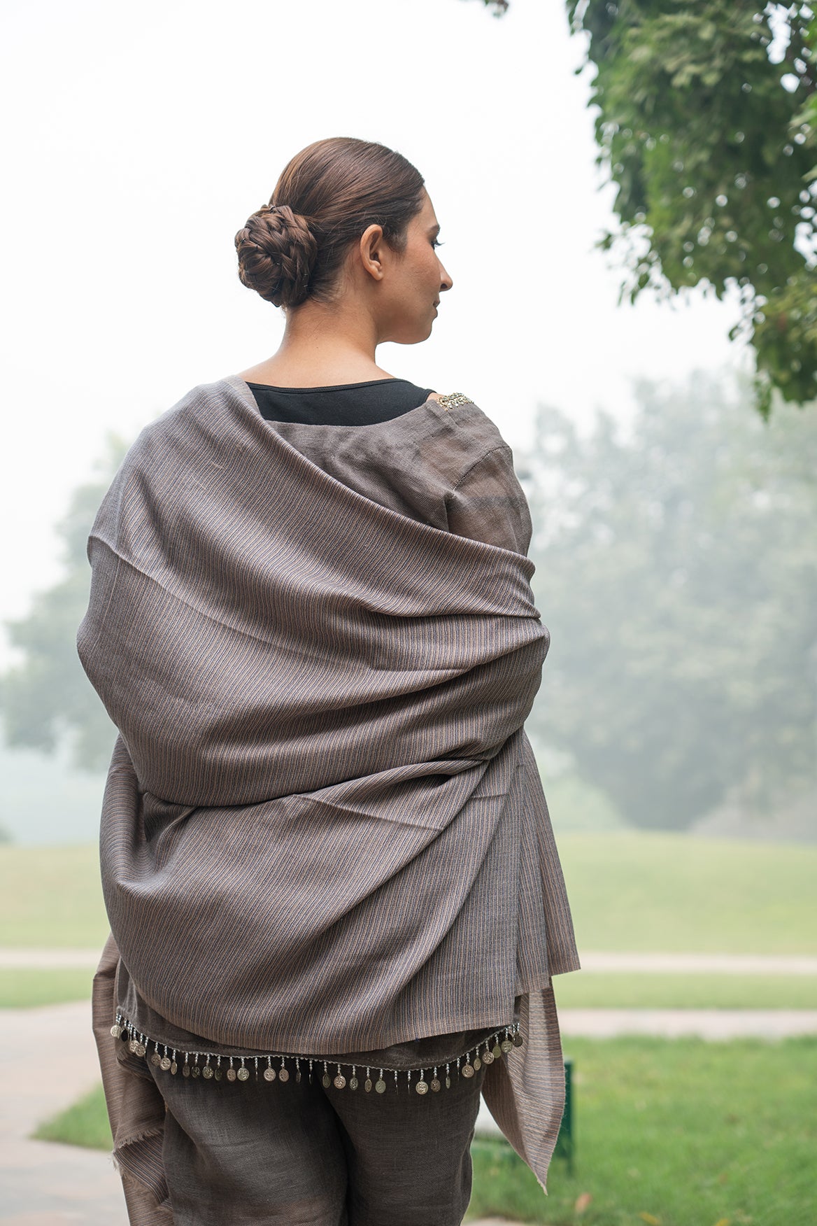 Beetle Soft Cashmere Shawl