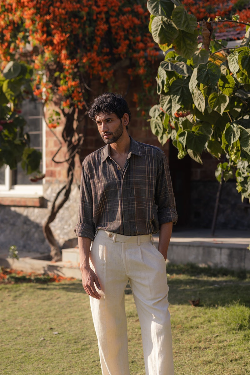 The Sandstone Check Shirt