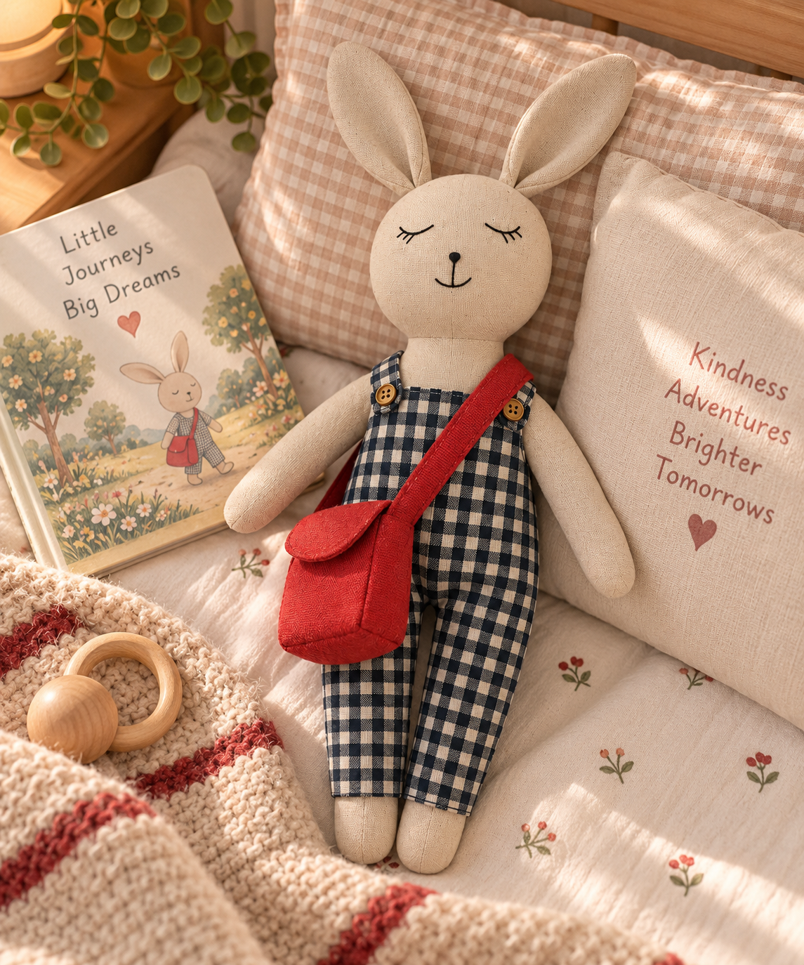 Little Wanderer Rabbit - Made for Big Imaginations.