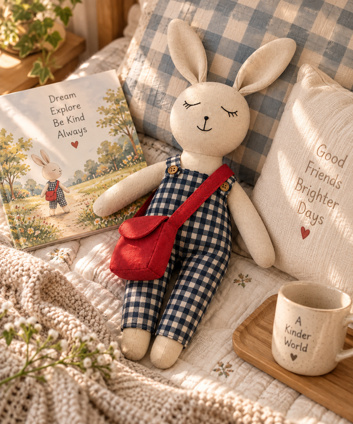 Little Wanderer Rabbit - Made for Big Imaginations.