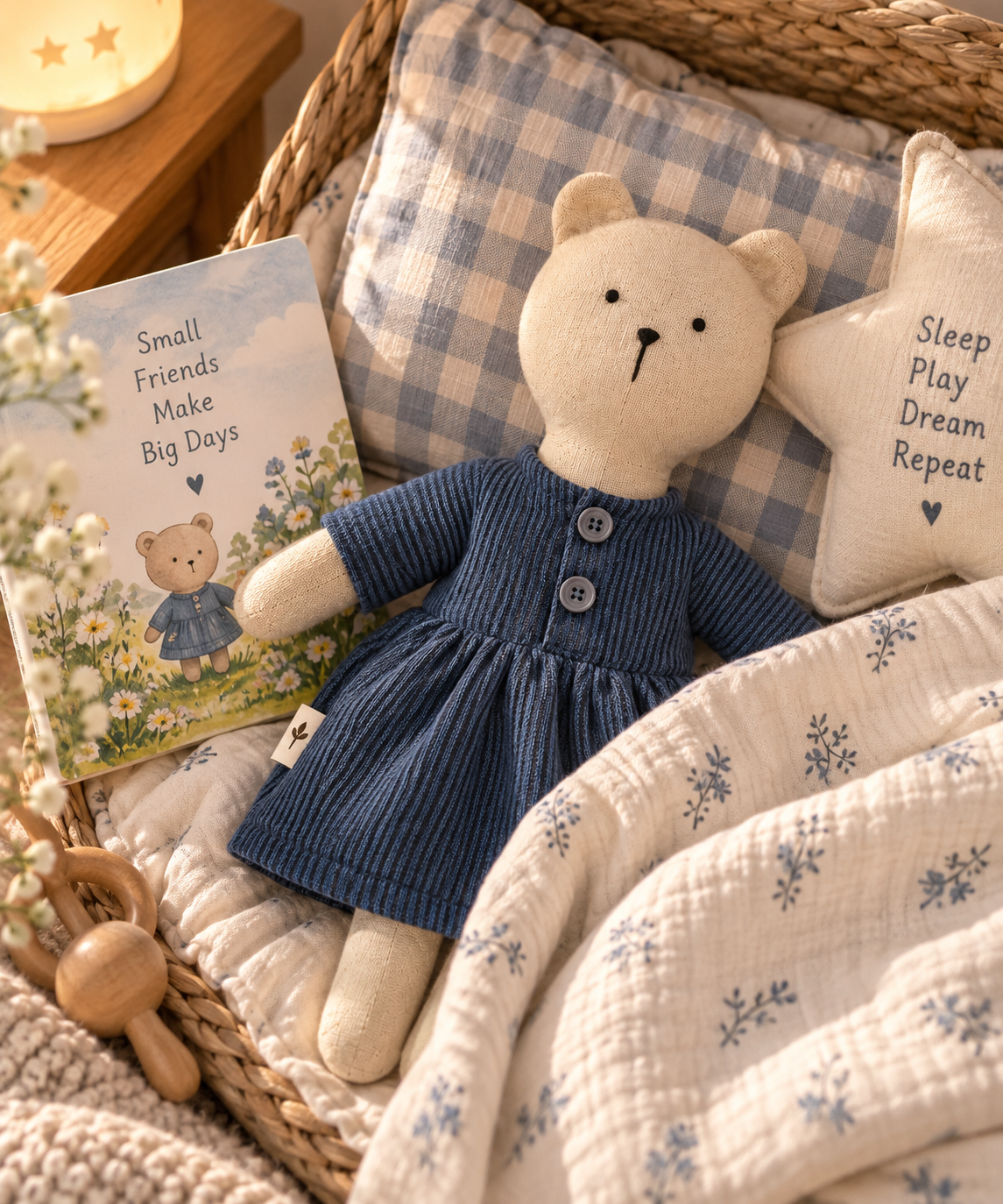 Bella Bear - A Sweet Little Friend for Every Day.