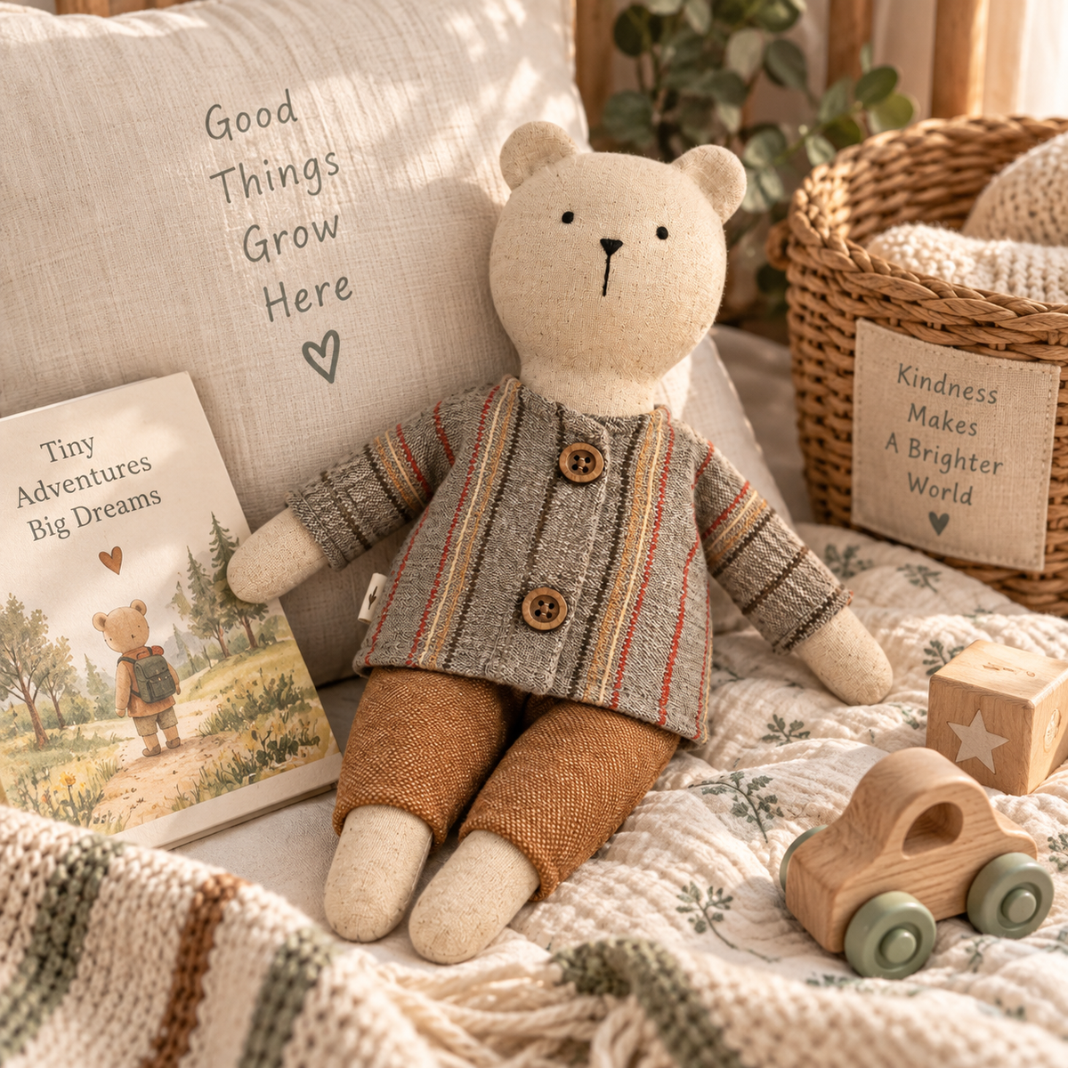 Teddy Bear - A Little Friend for Life’s Sweetest Moments.