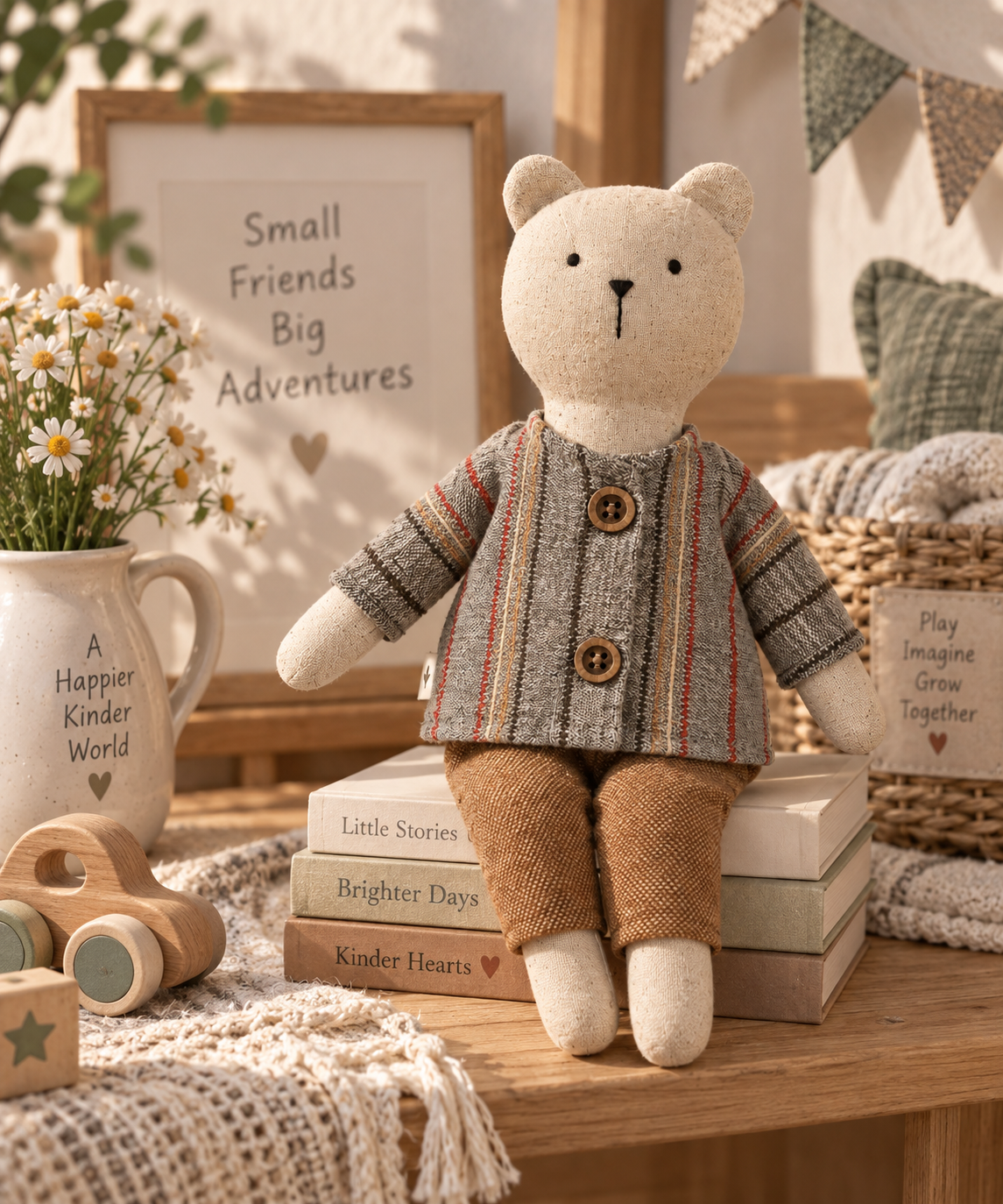 Teddy Bear - A Little Friend for Life’s Sweetest Moments.