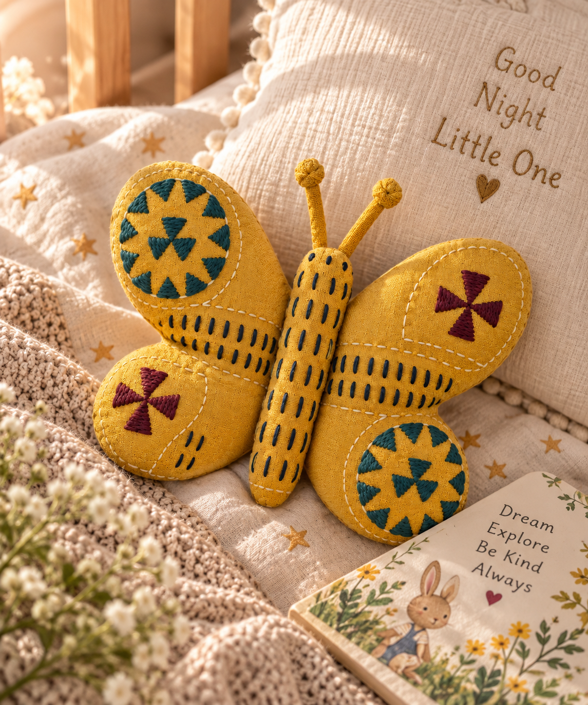 Flutter Butterfly - Made to Carry Little Dreams.