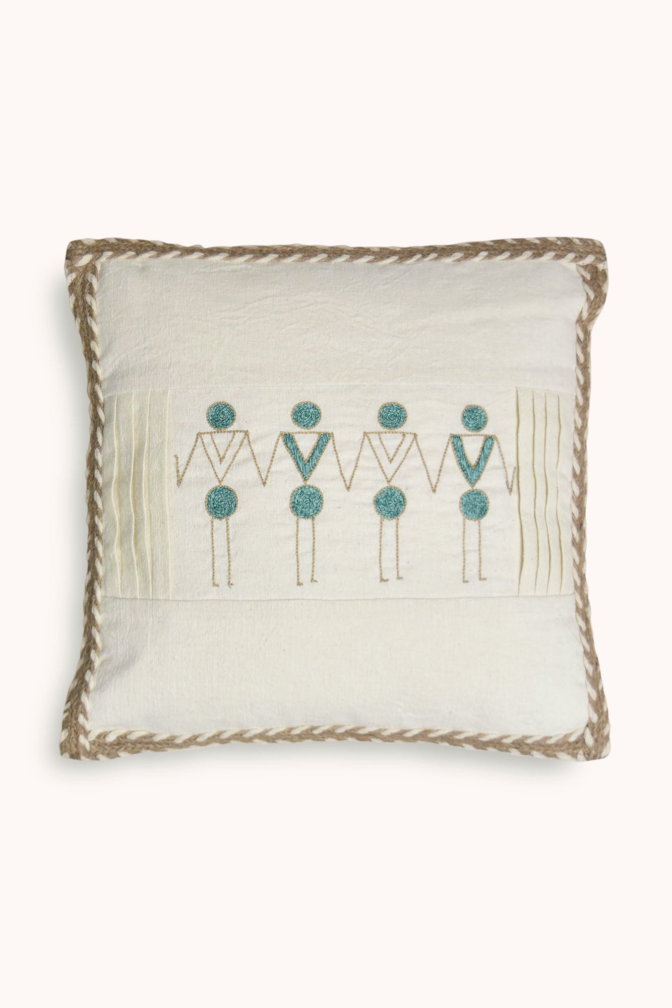 Paichnídia Handwoven Cushion - 1 pc