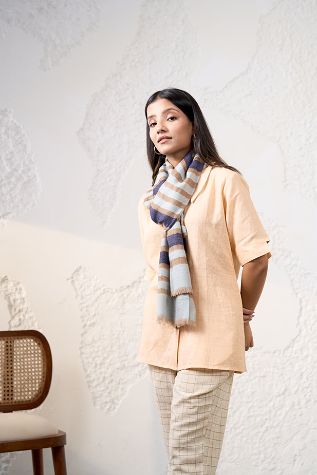 Charis Soft Fine Wool Cashmere Stole