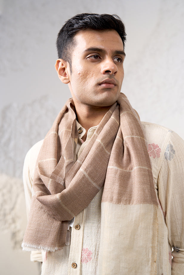 Echor Soft Fine Wool Cashmere Stole