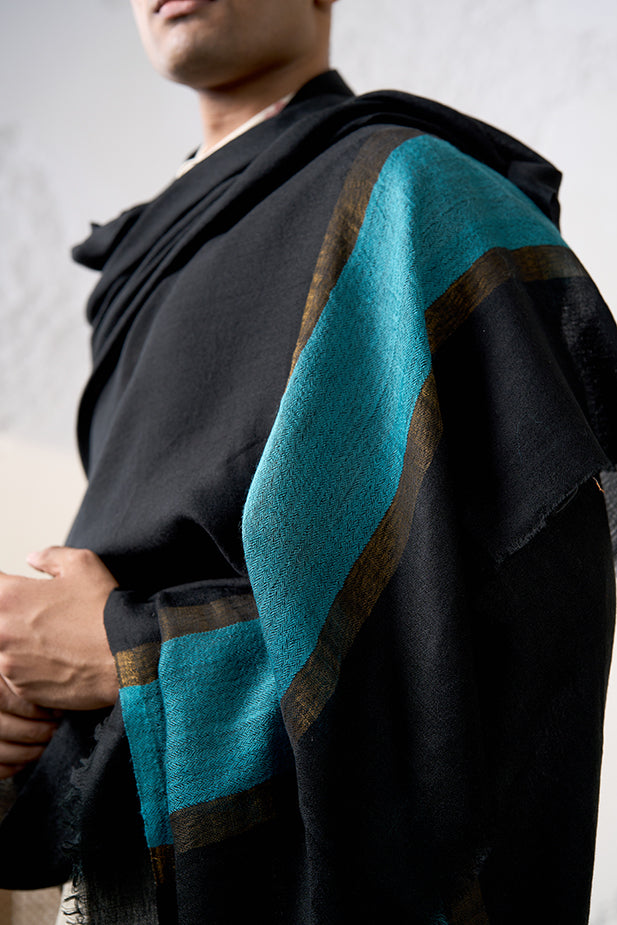 Aeonian Soft Fine Wool Cashmere Shawl
