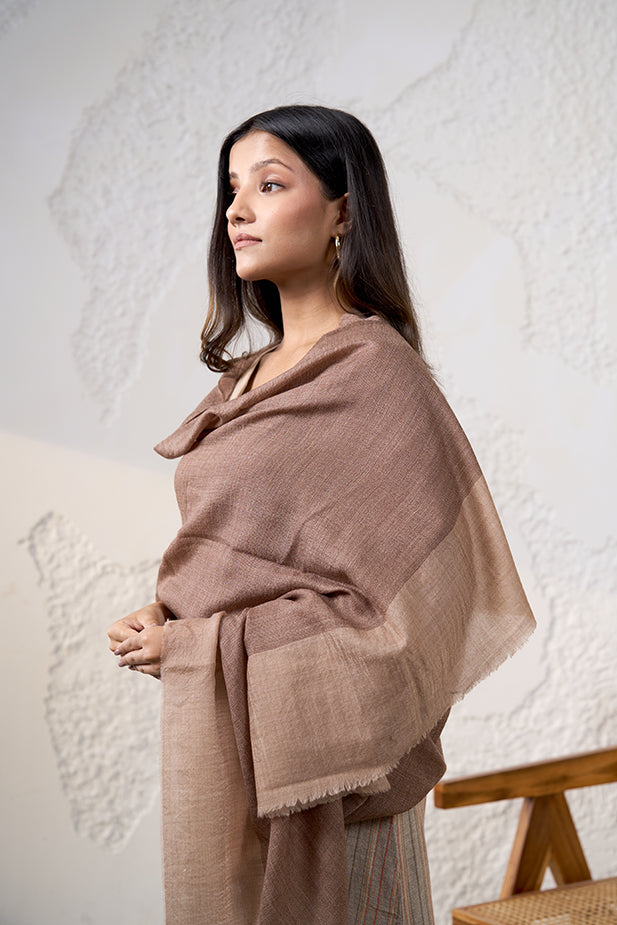 Beryl Soft Fine Wool Cashmere Stole