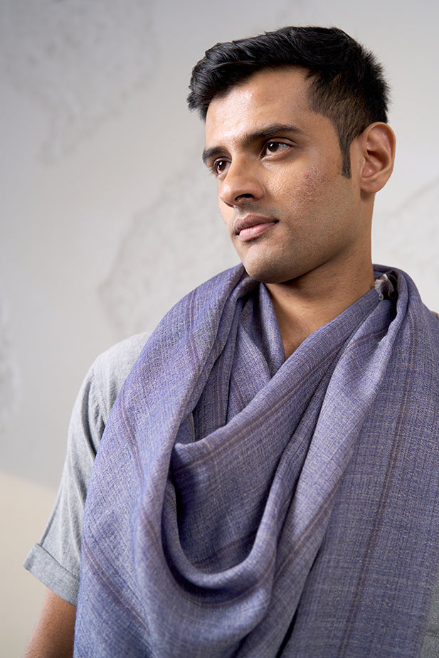 Echor Soft Fine Wool Cashmere Stole