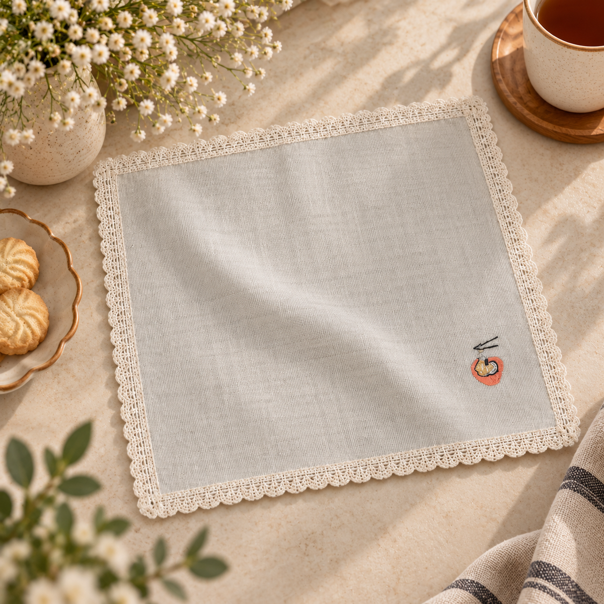 The Noodle & Momo Story Napkin