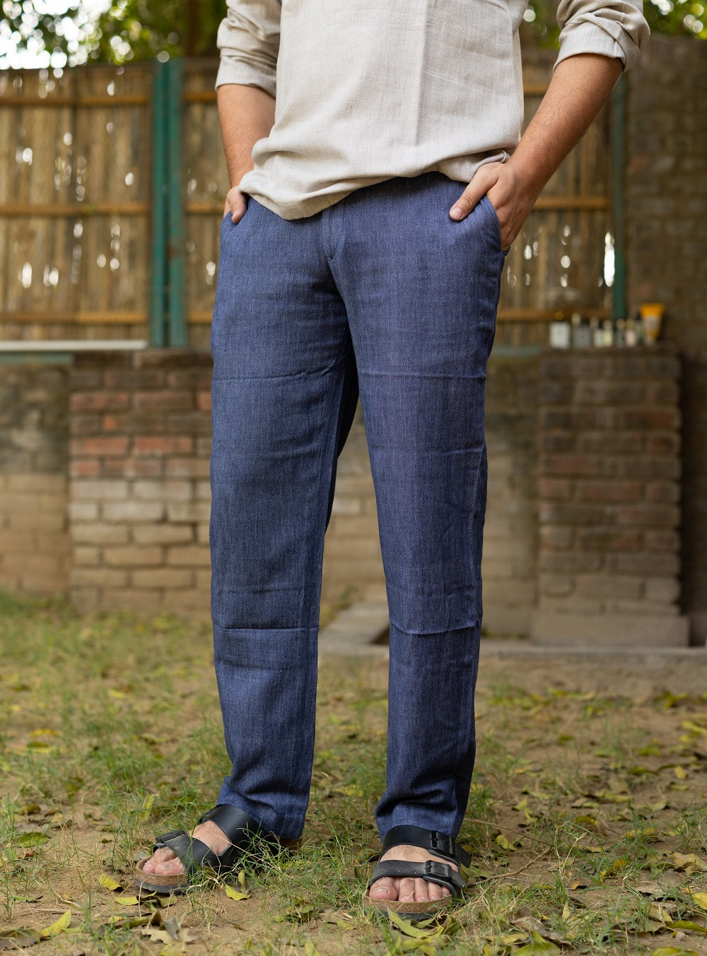 The Gentleman’s Denim Blue Trouser