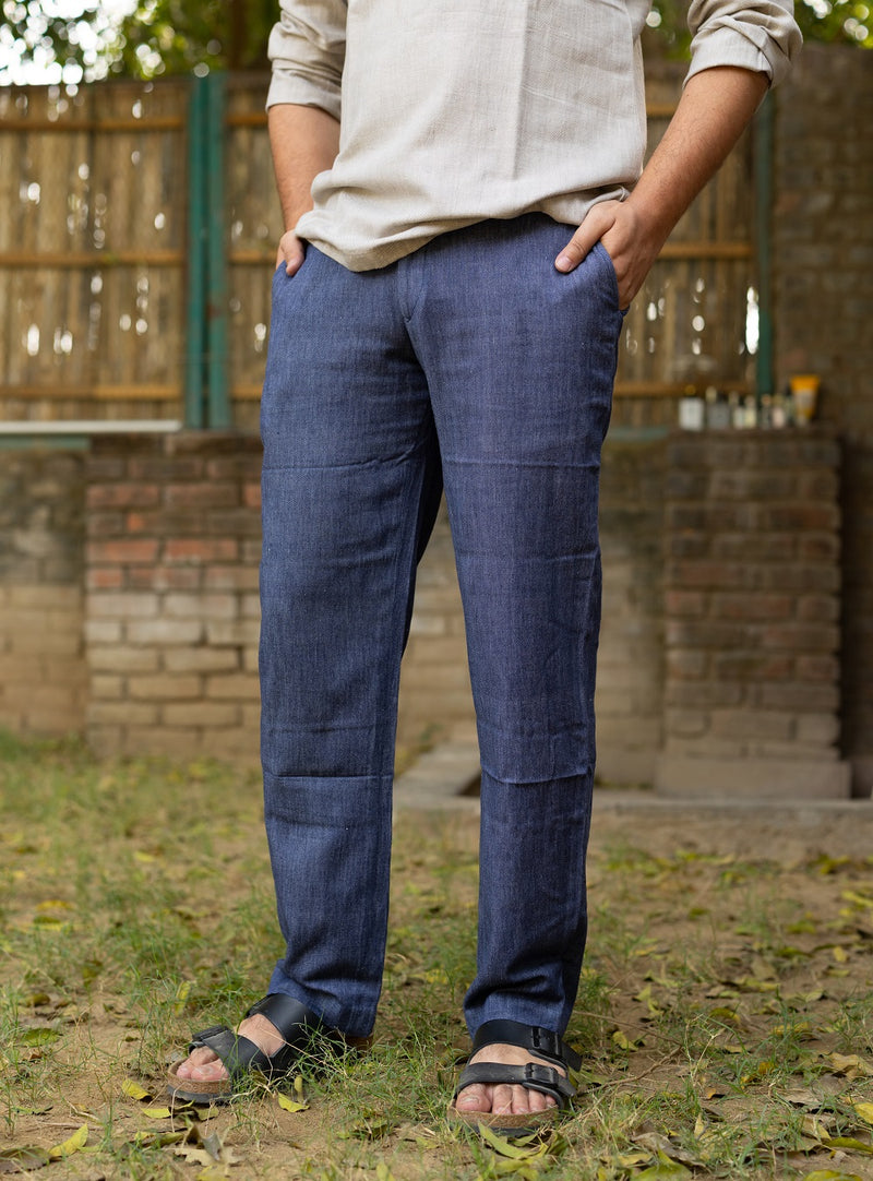 The Gentleman’s Denim Blue Trouser