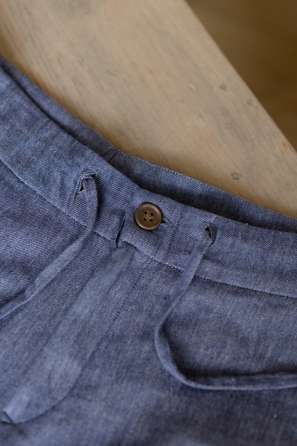 The Gentleman’s Denim Blue Trouser
