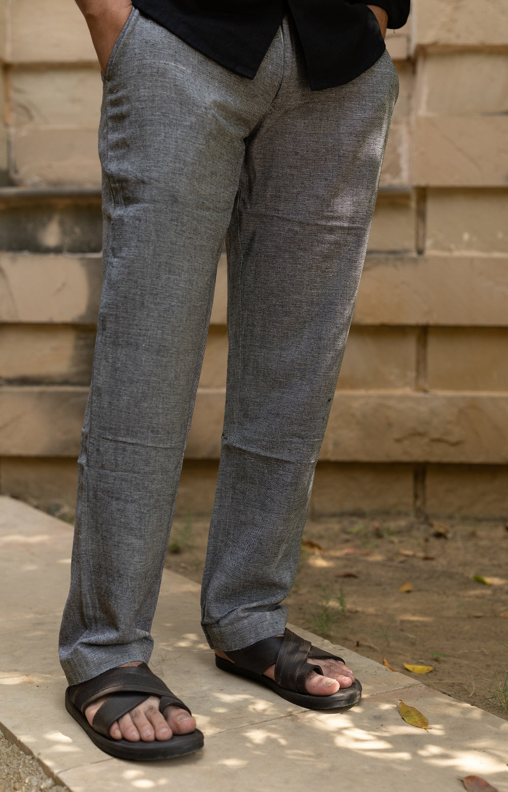 Stonefield Handloom Grey Pants