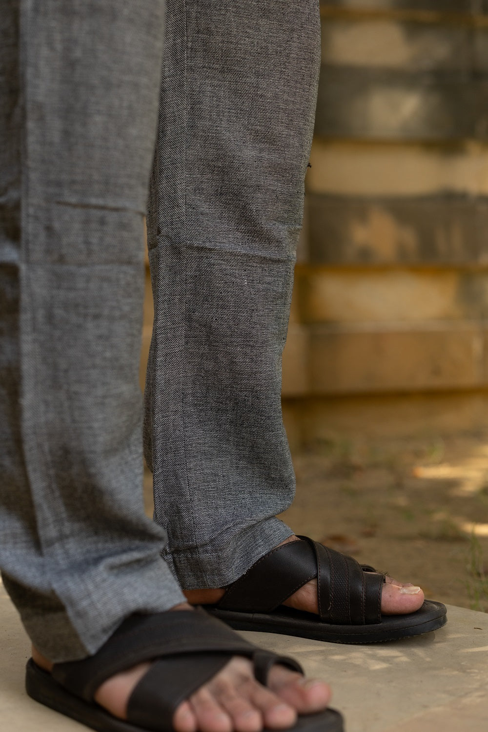 Stonefield Handloom Grey Pants