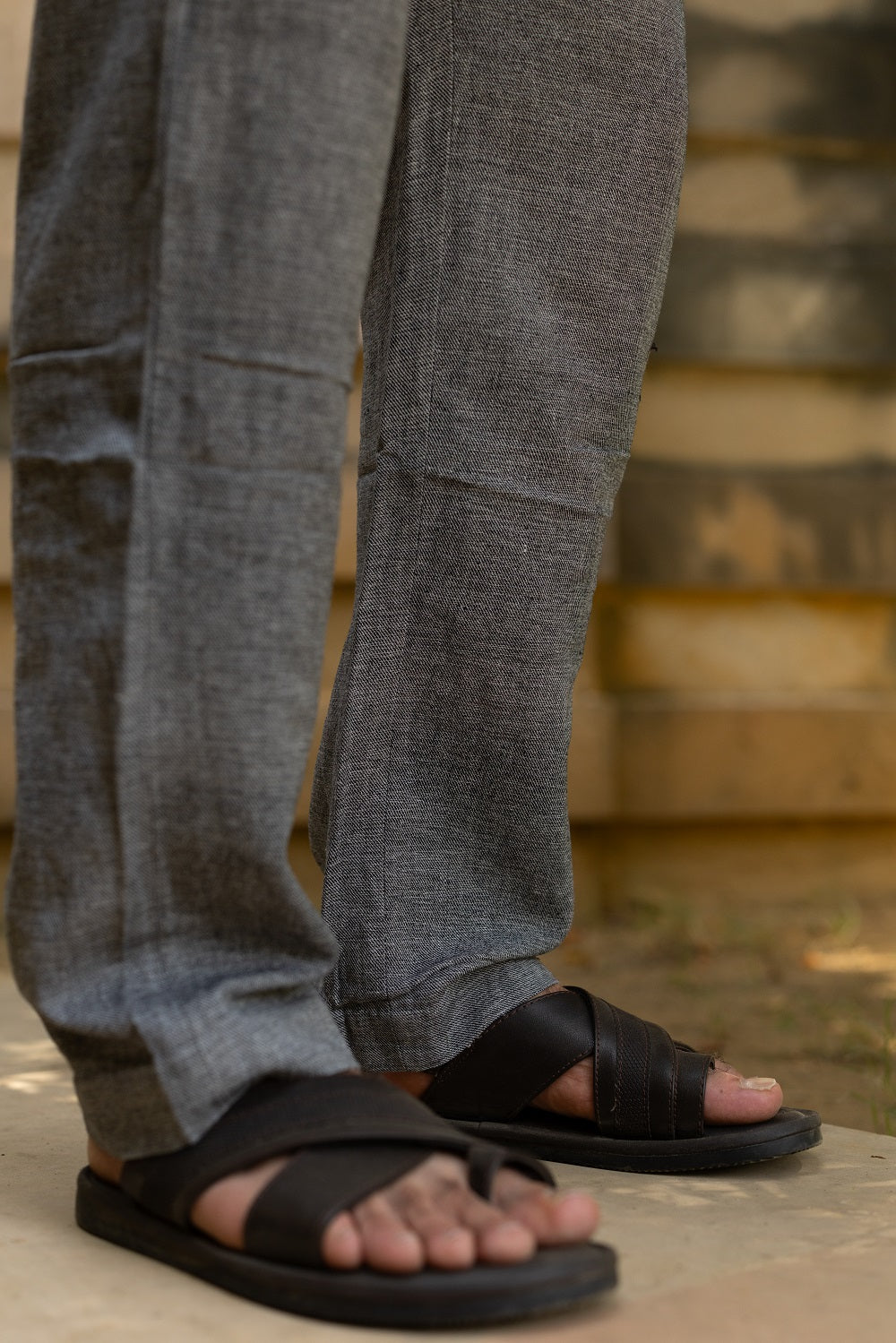 Stonefield Handloom Grey Pants