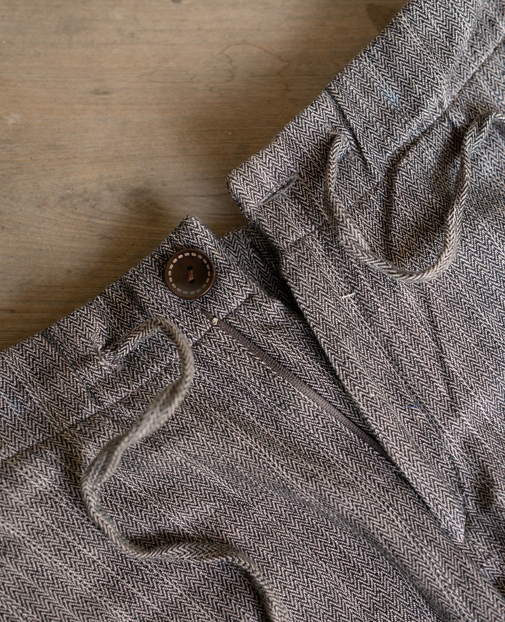 The Heritage Herringbone Trouser