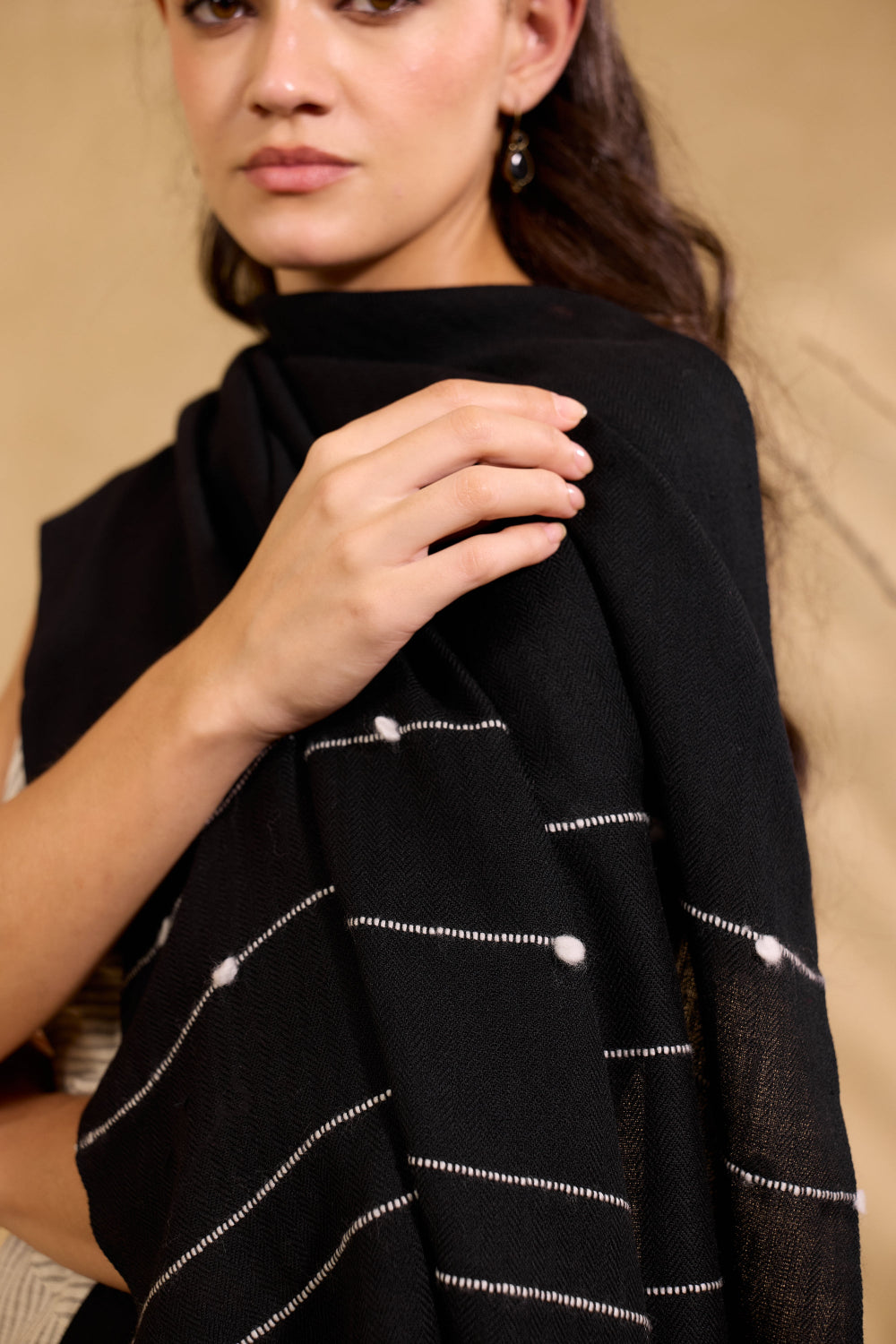 Aurora Soft Fine Wool Cashmere Stole