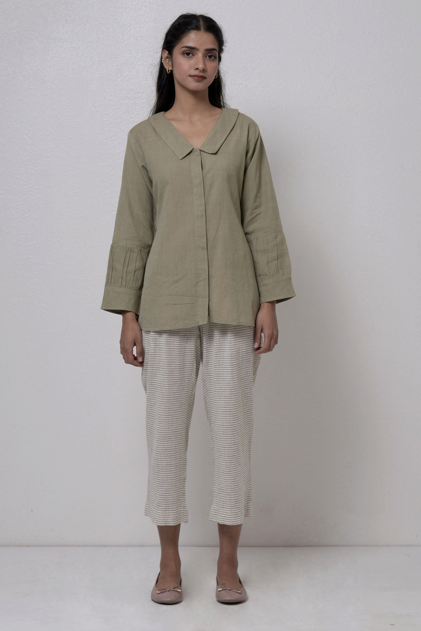Keisha Handwoven Cotton Top
