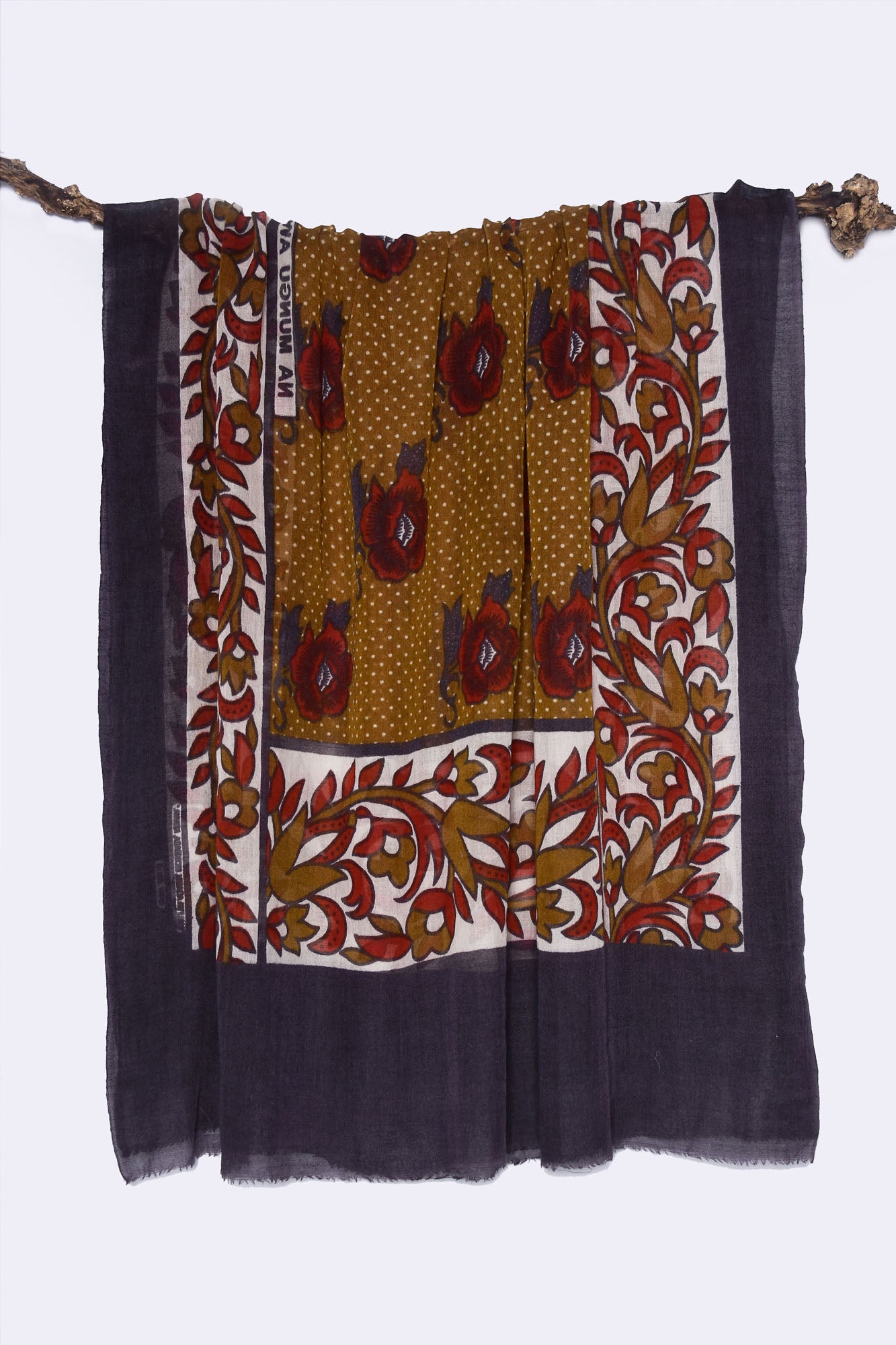 Winter Blossom Women's Cashmere Stoles