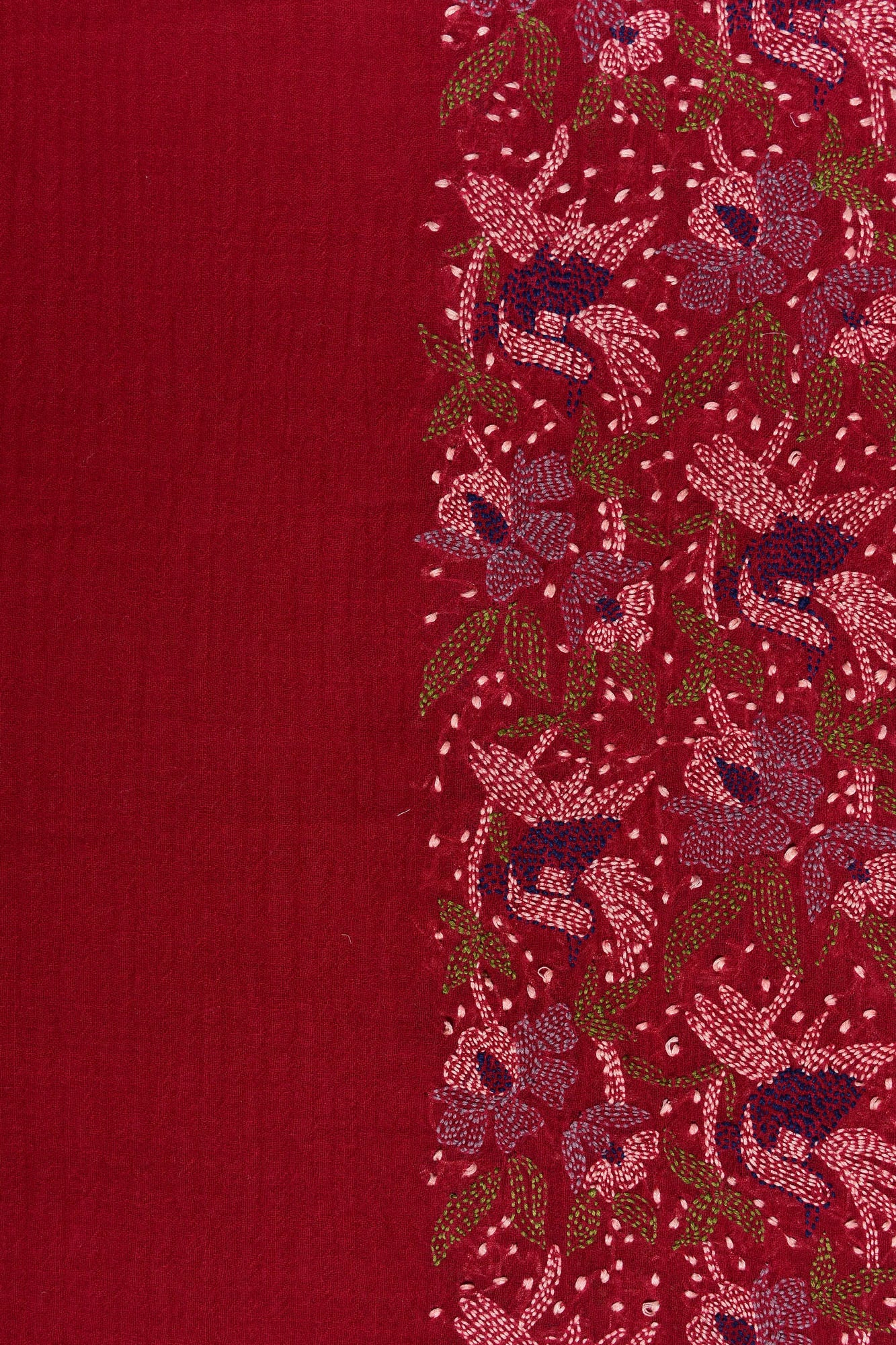 Bird Garden Cashmere Stole - Veaves