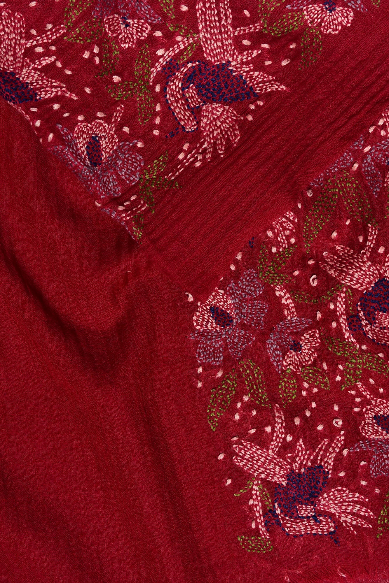 Bird Garden Cashmere Stole - Veaves