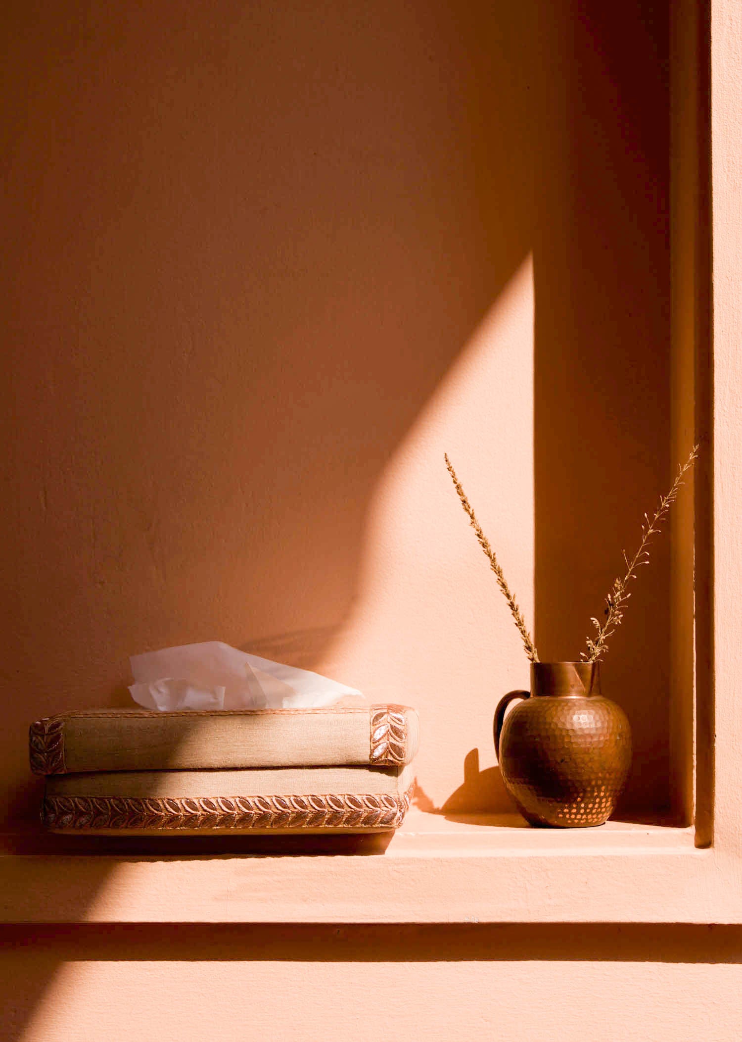 Bronzé Handmade Tissue Box