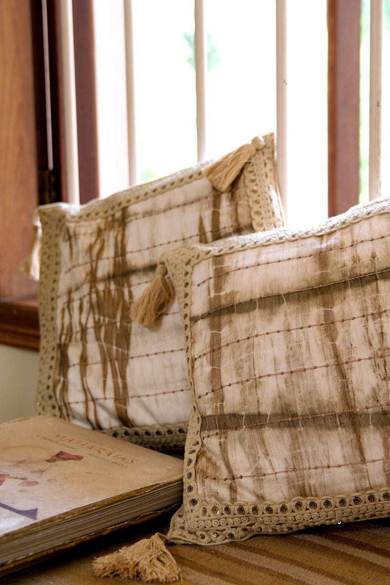 Brickle Handwoven Cushion Set of 2