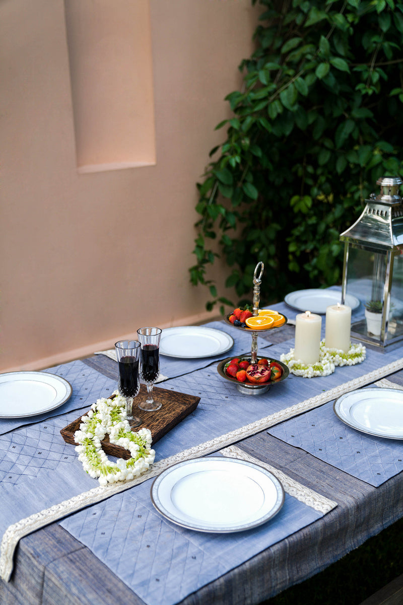 Mora Dining Table Runner And Mats Set of 6