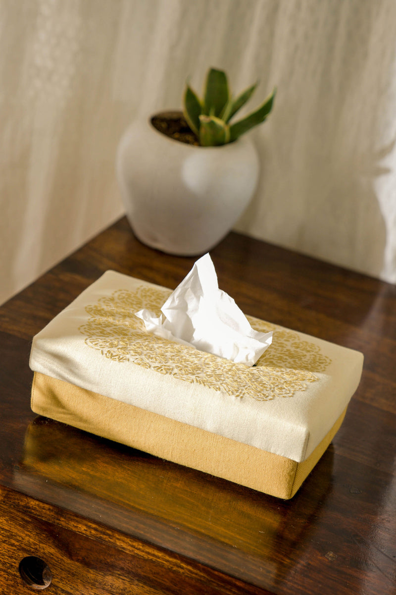 Lucia - Handwoven Tissue Box