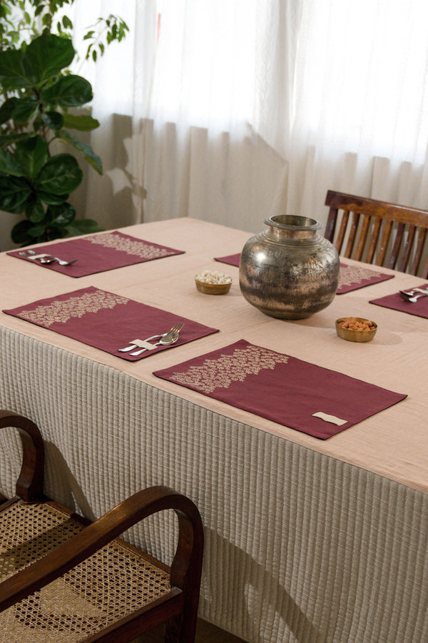 Adonis Handwoven Table Mats - Set of 2 Pcs