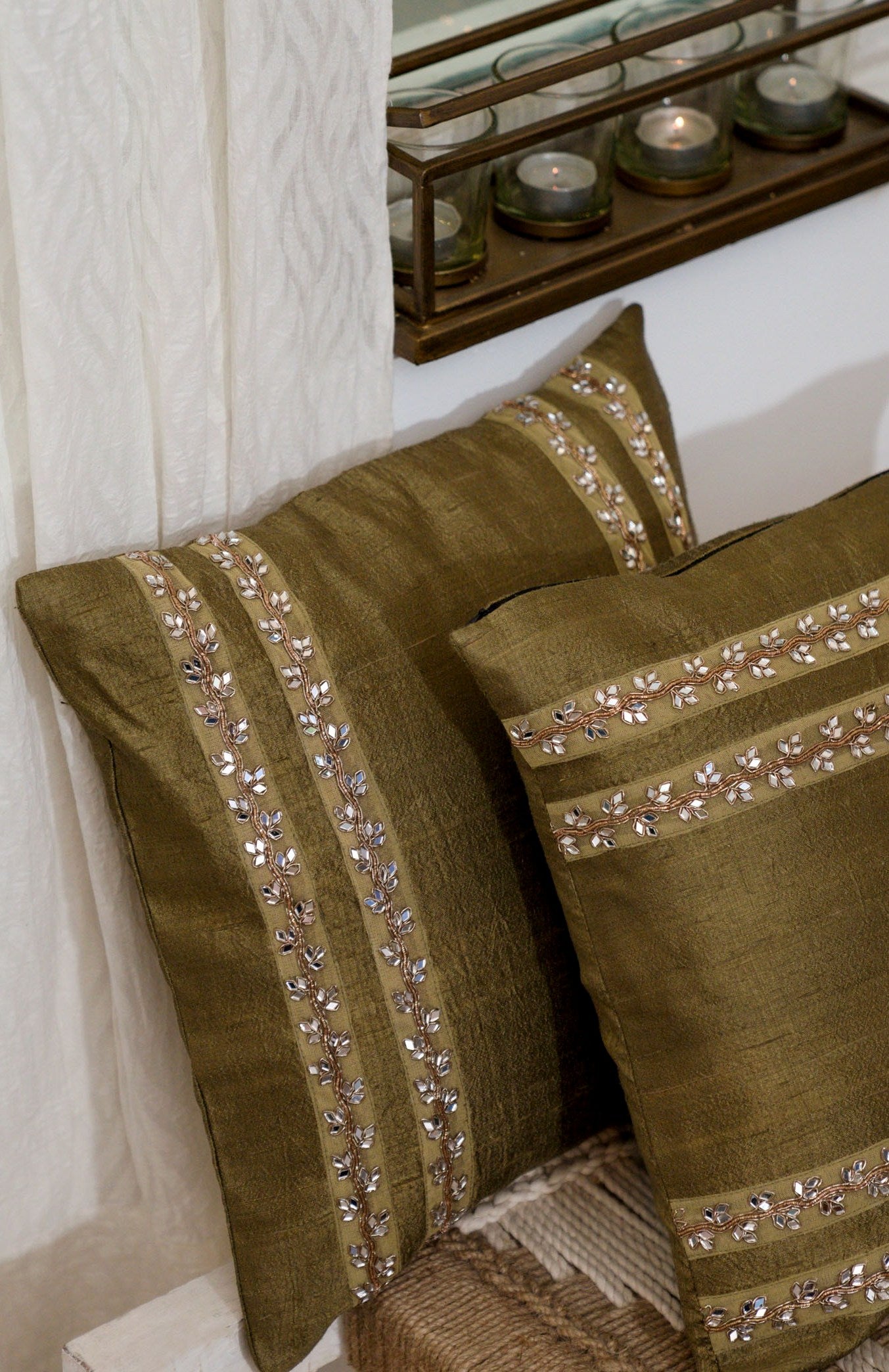 Panacea Handwoven Cushion Set of 2