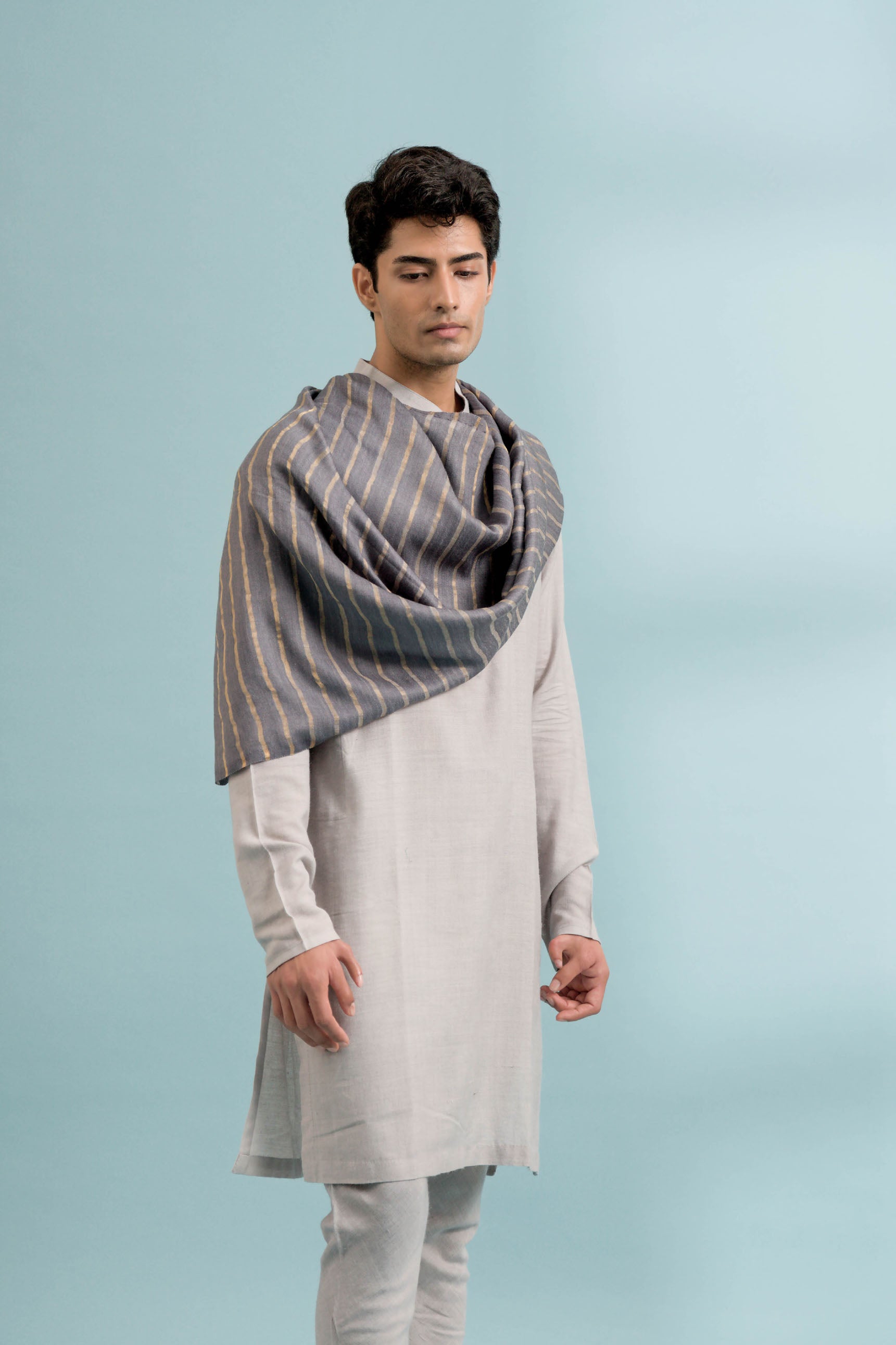 Buy Winter Ray Men's Cashmere Stoles Online Veaves