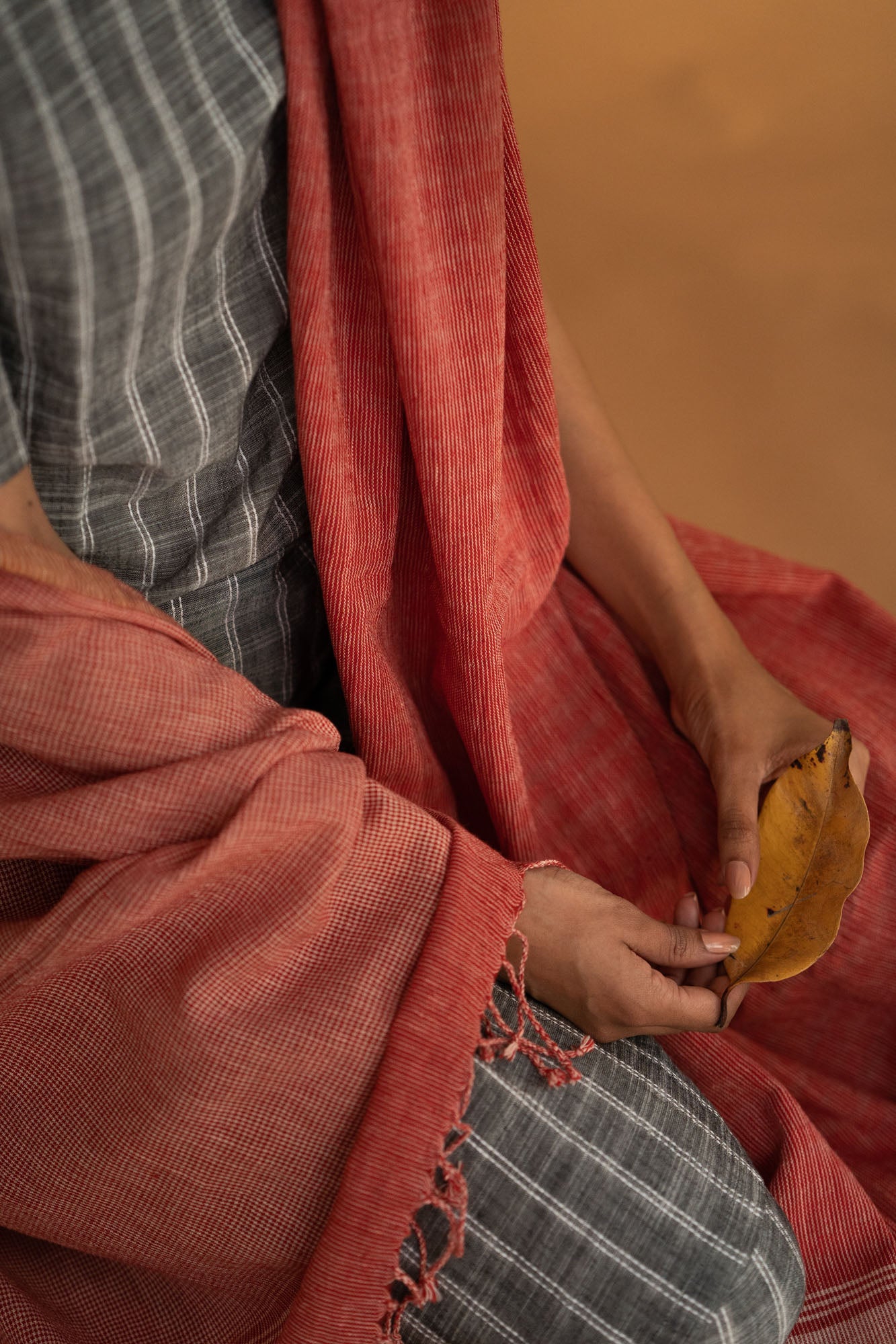 Sienna Kala Cotton Handwoven Dupatta