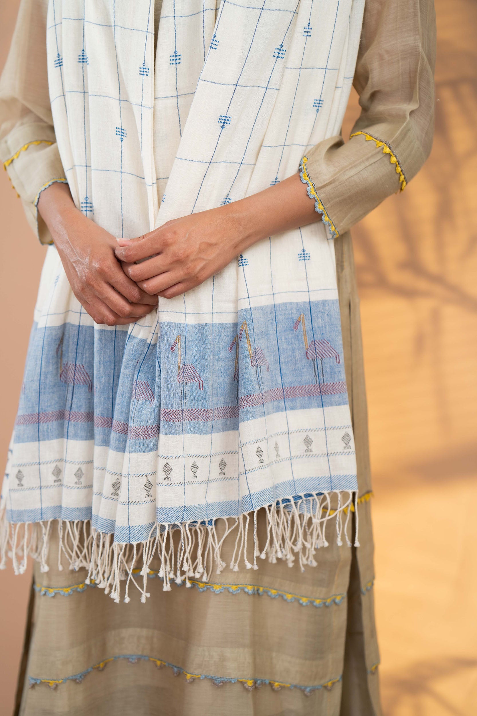 Mizuki Handwoven Dupatta