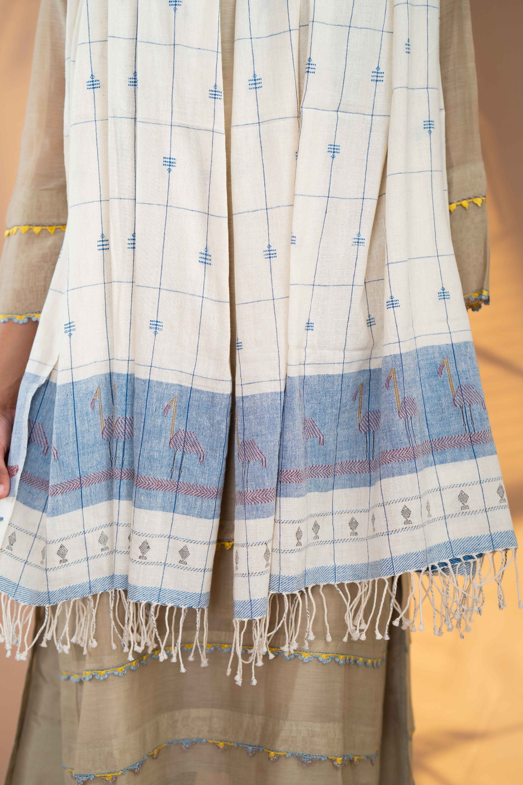 Mizuki Handwoven Dupatta