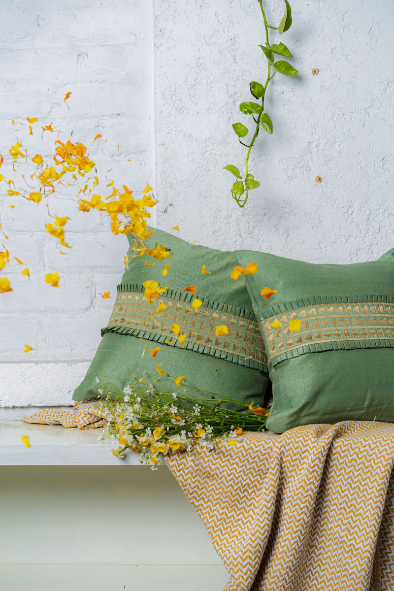 Spring Star Rapids handmade Cushion Set of 2