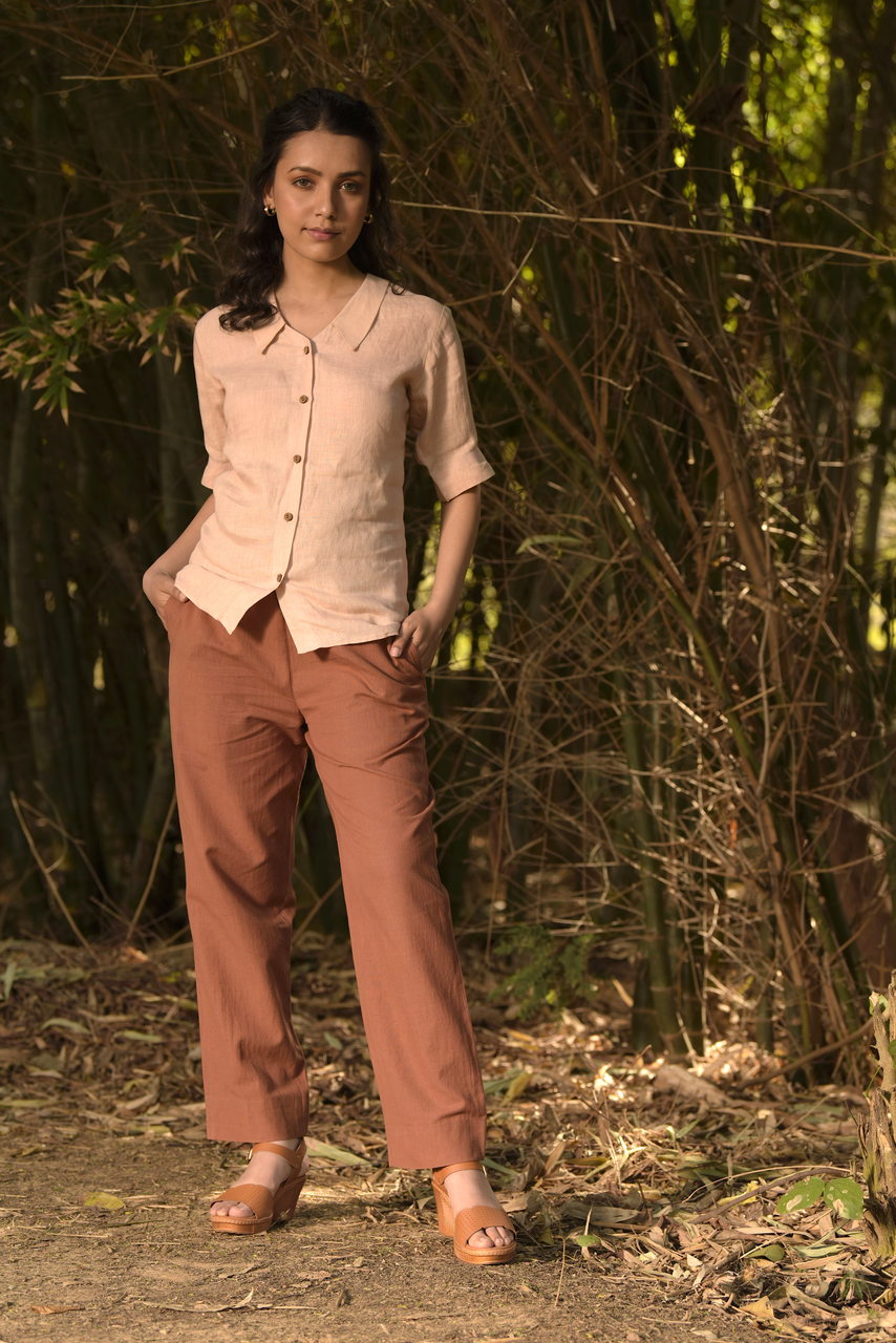 Sana Handwoven Cotton Top