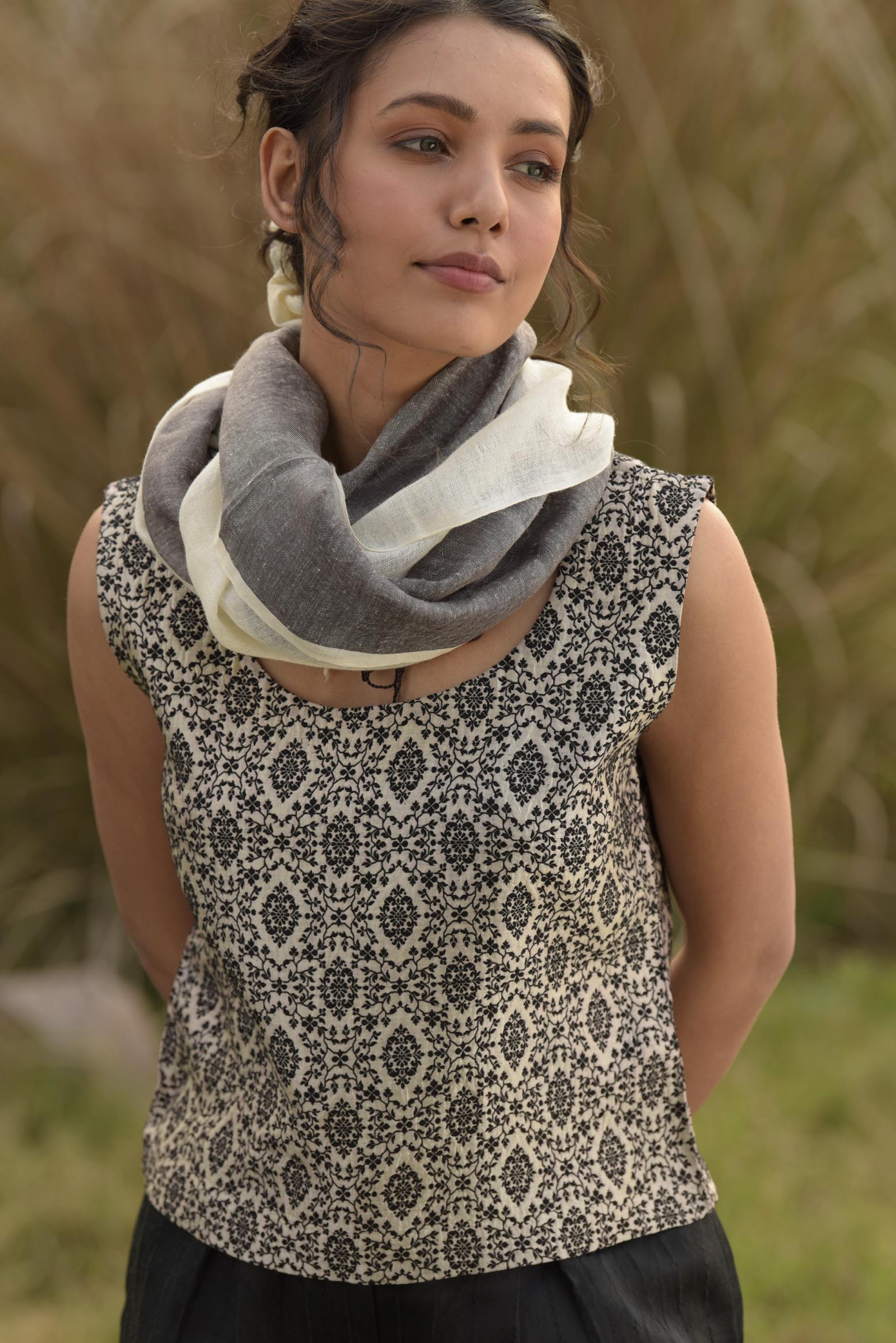 Jacquard Silk Woven