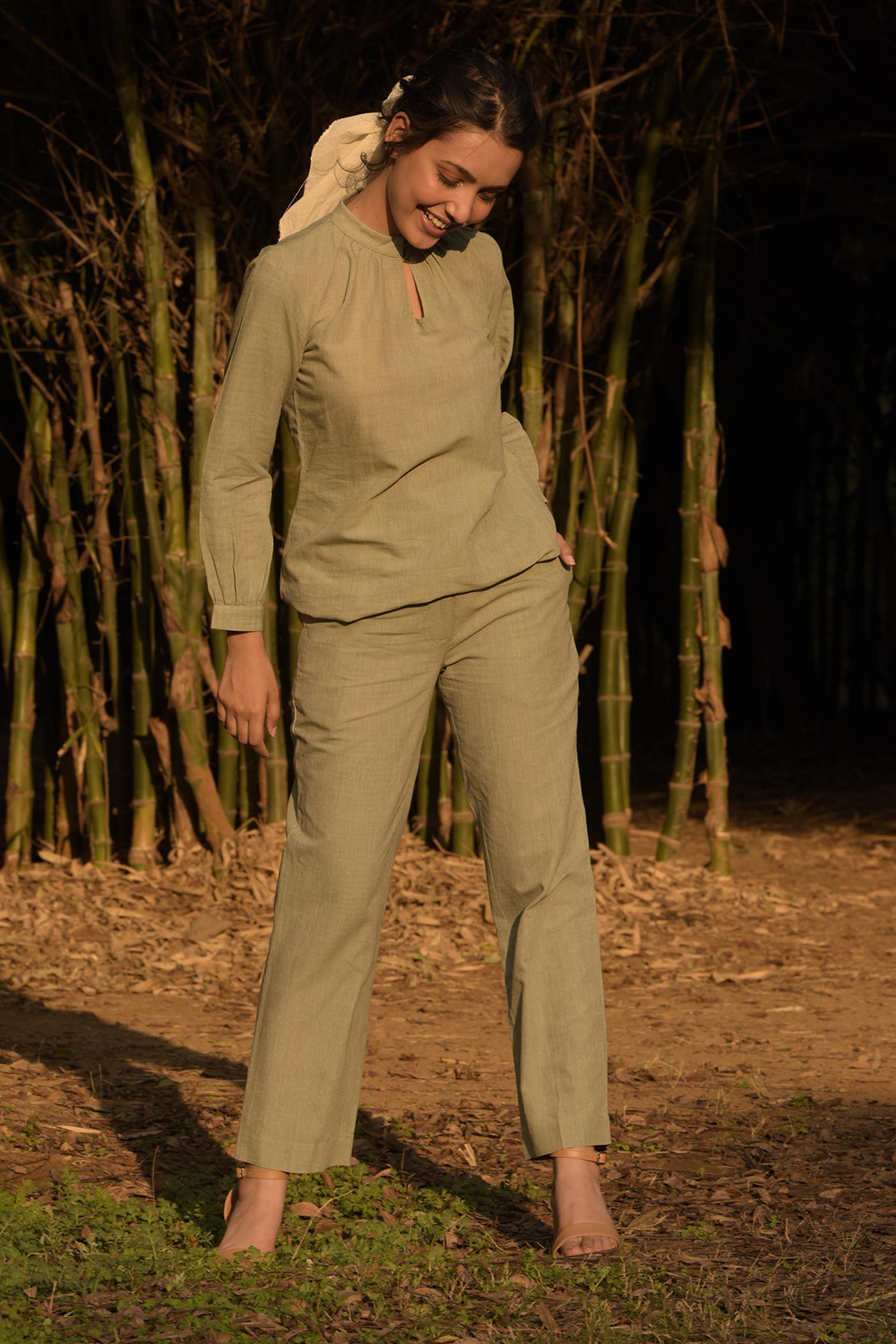 Hisa Handwoven Trousers