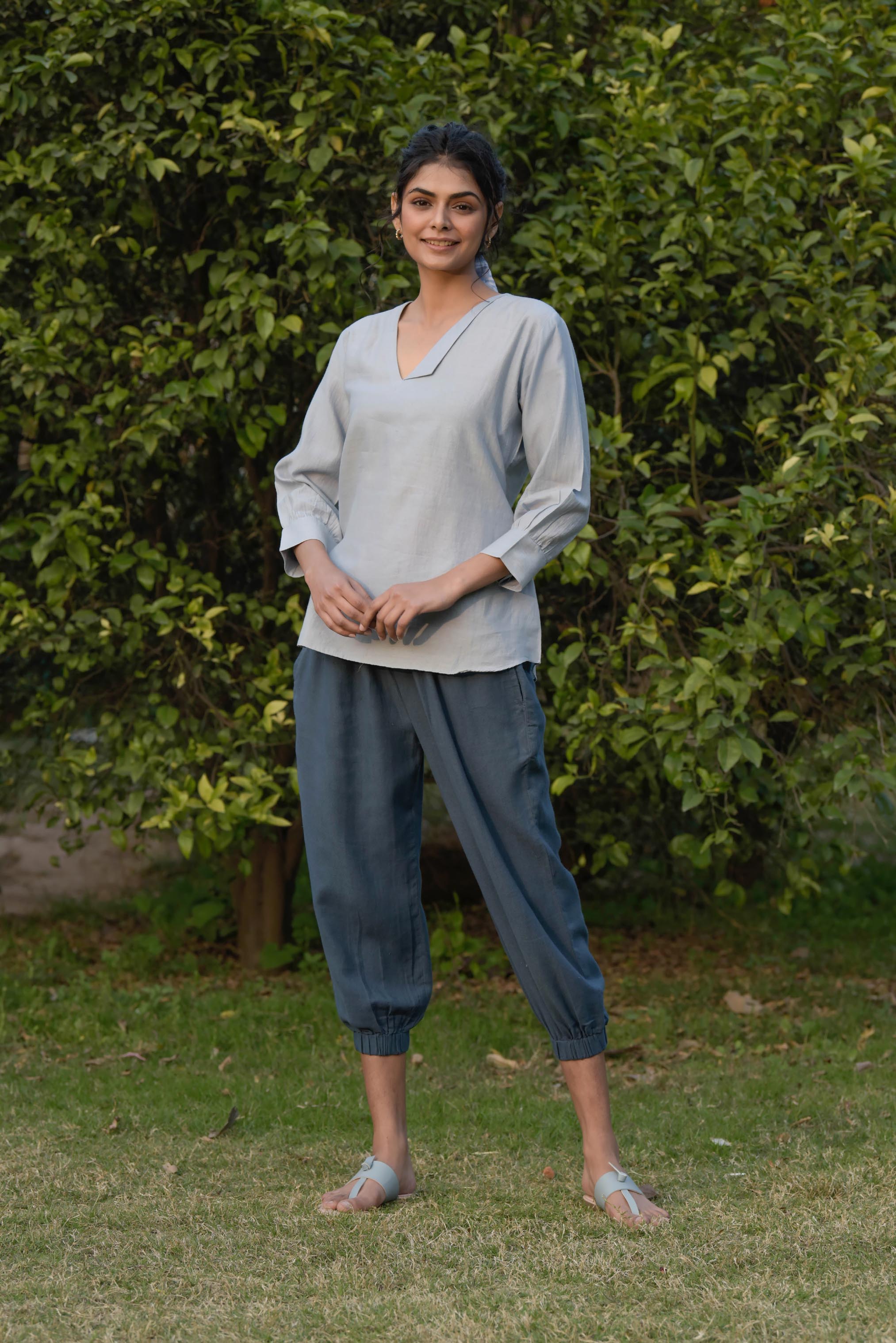 Seina Handwoven Top