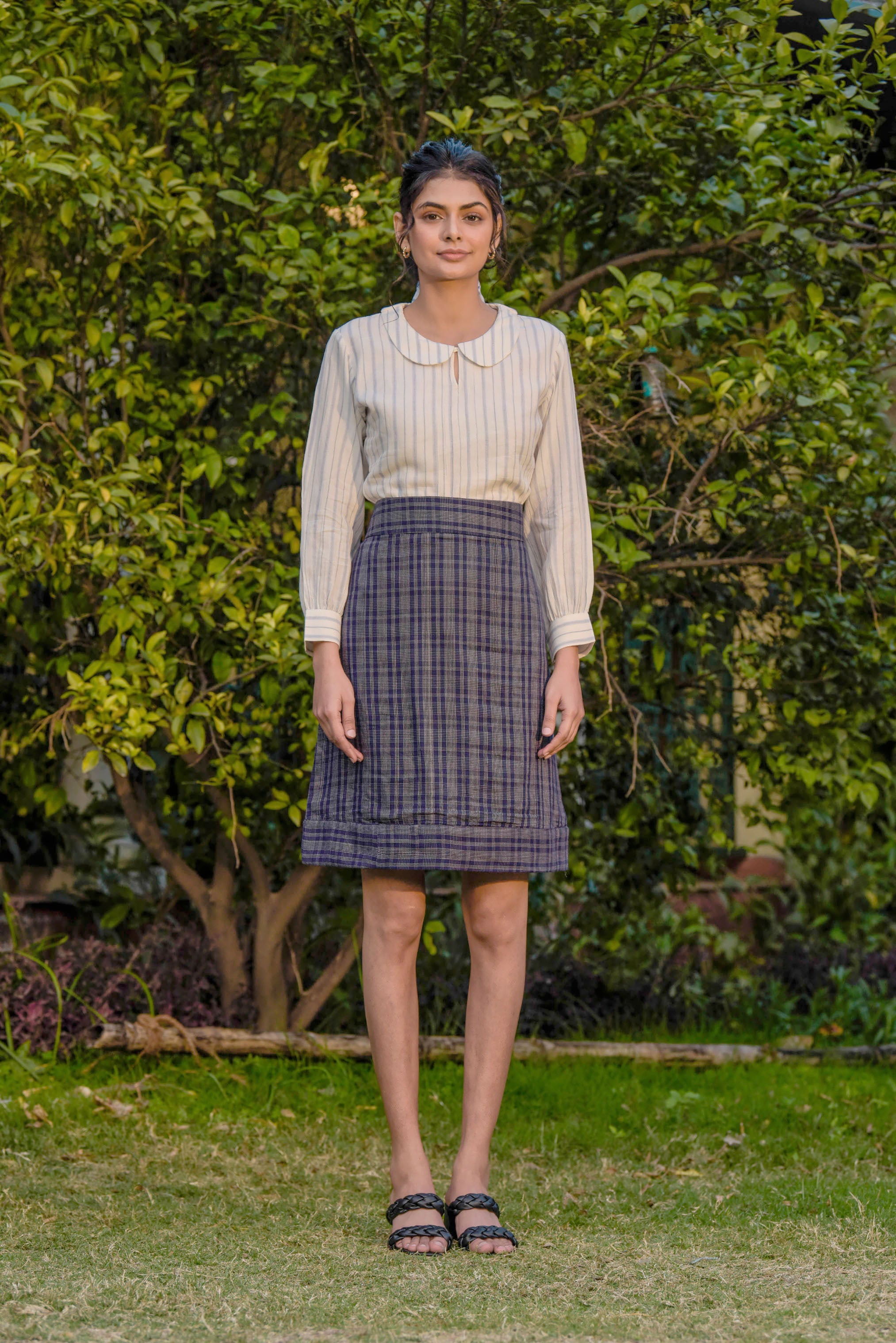 Femi Handwoven Cotton Top