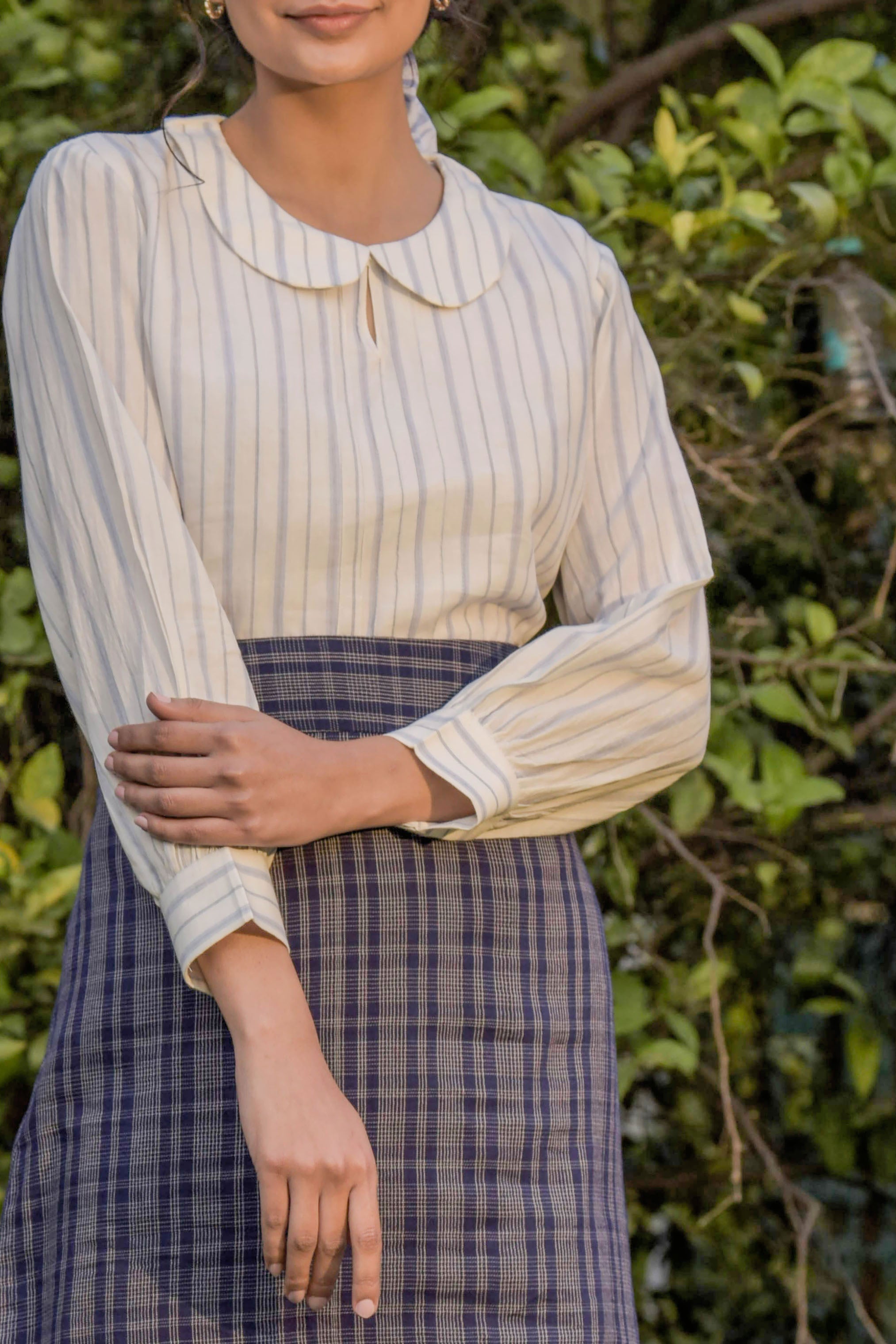 Femi Handwoven Cotton Top