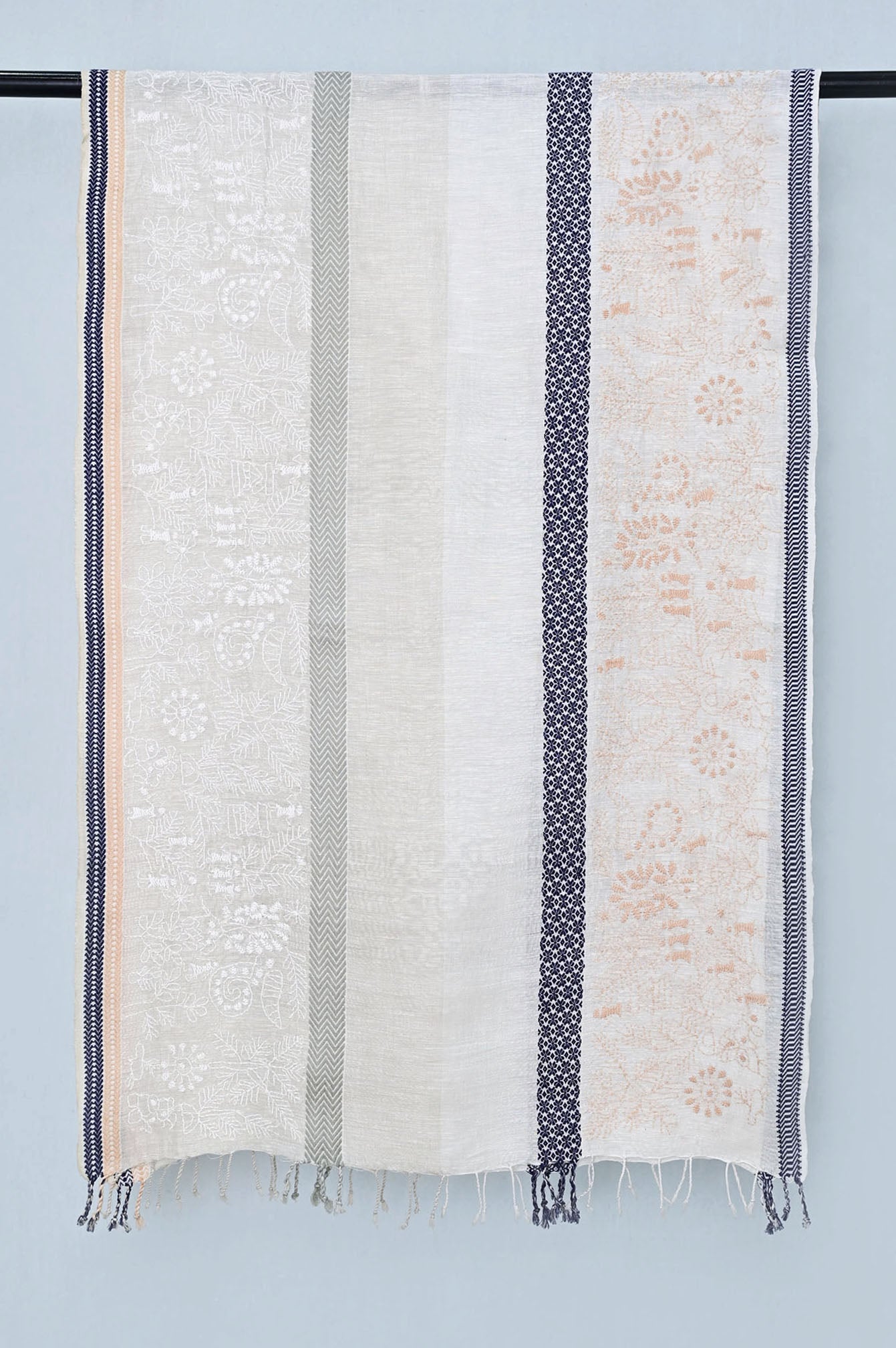 Float - Handwoven Linen Stole