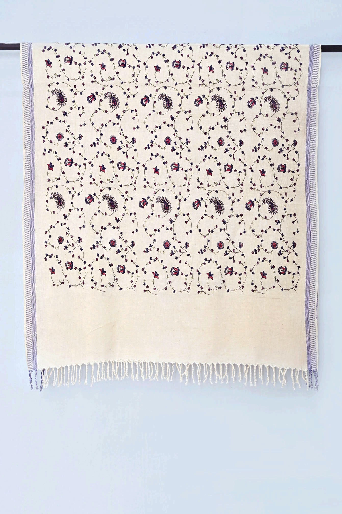 Jhenkar Kala Cotton Handwoven Dupatta